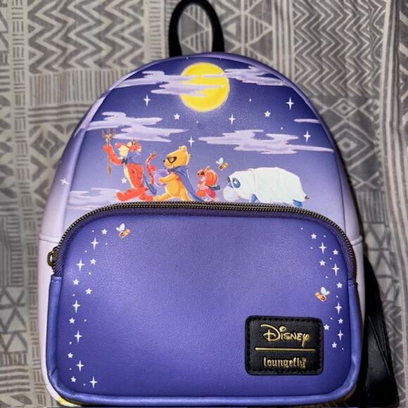 Loungefly Disney Winnie the Pooh & Friends Mini Backpack Trick or Treat - Picture 1 of 4